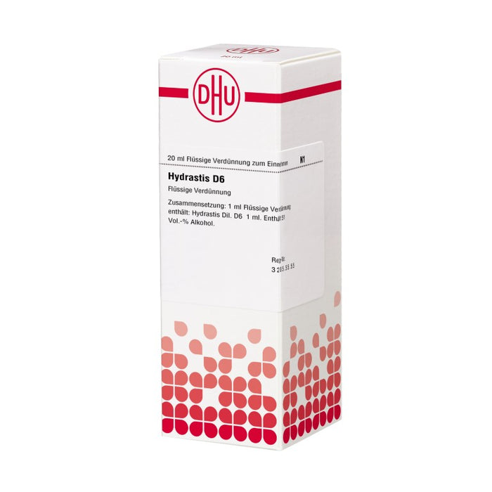 DHU Hydrastis D6 Dilution, 20 ml Solution