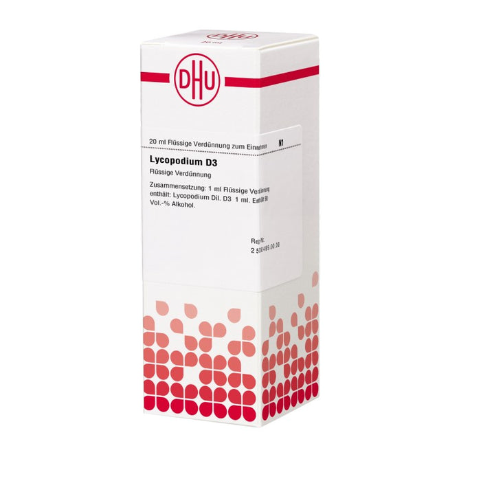 DHU Lycopodium D3 Dilution, 20 ml Solution