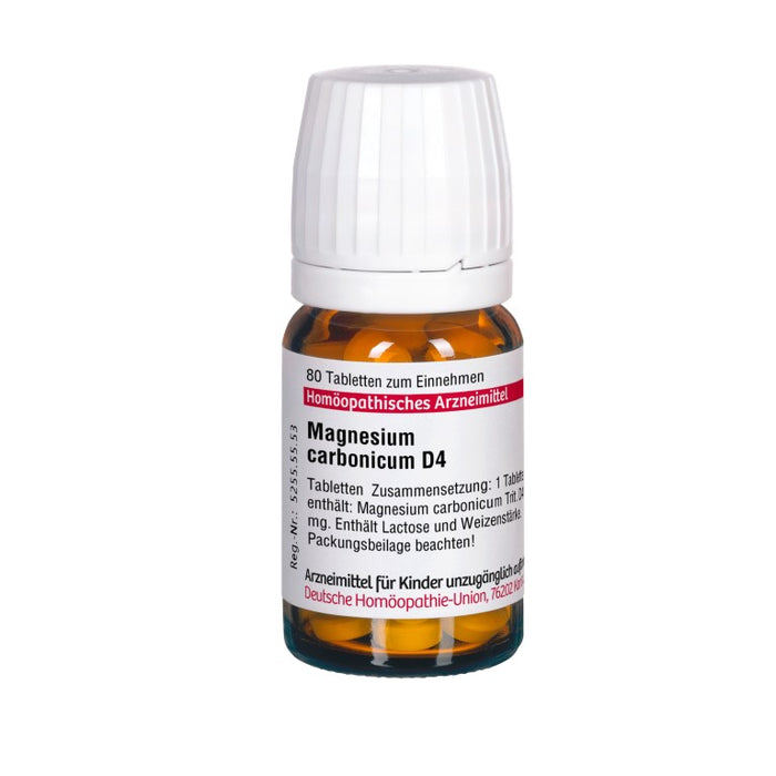 DHU Magnesium carbonicum D 4 Tabletten, 80 pc Tablettes