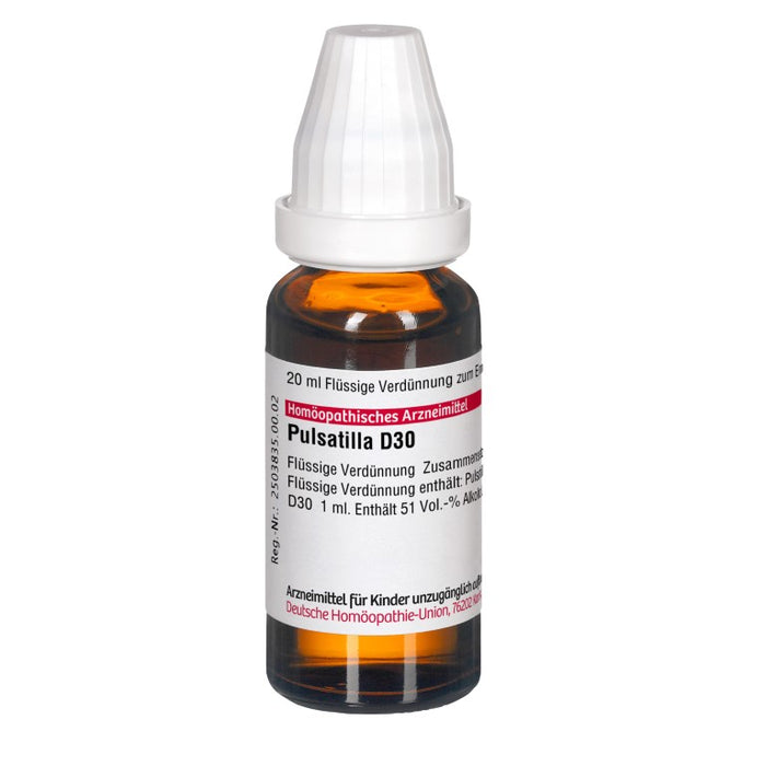 DHU Pulsatilla D30 Dilution, 20 ml Solution