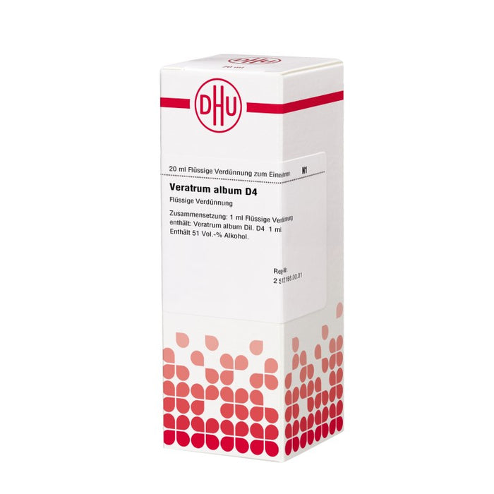 Veratrum album D4 DHU Dilution, 20 ml Solution