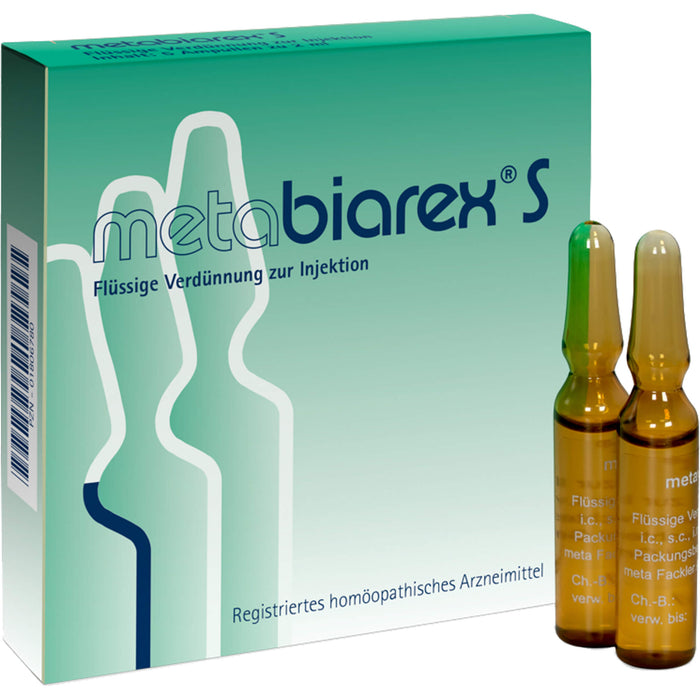 metabiarex S Ampullen, 5 pcs. Ampoules