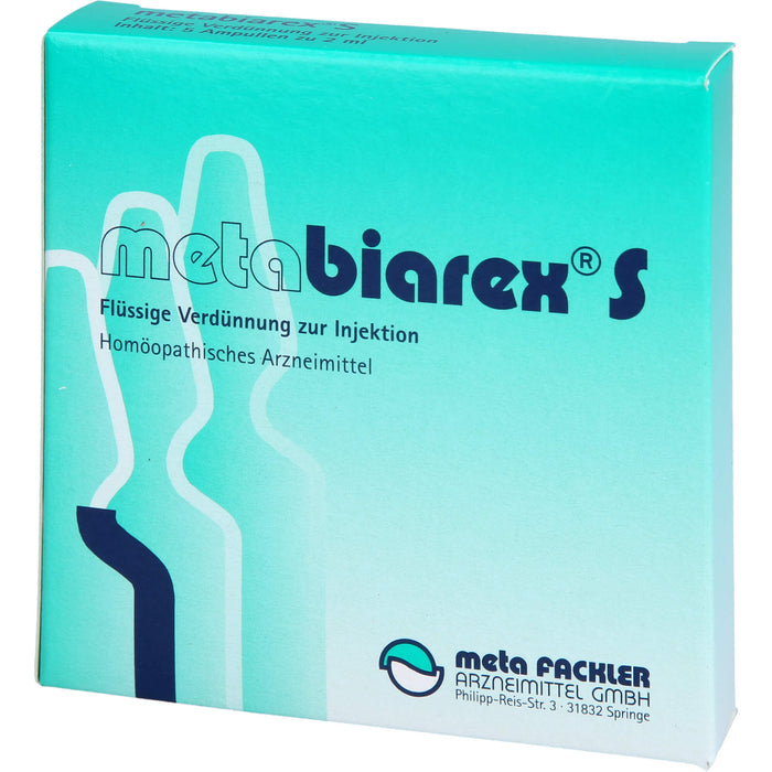 metabiarex S Ampullen, 5 pcs. Ampoules