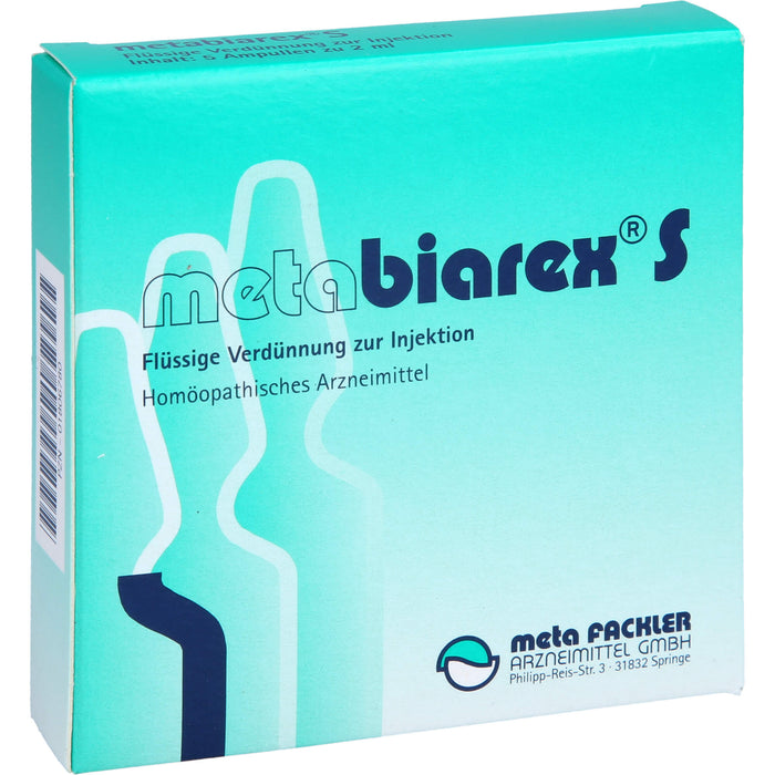 metabiarex S Ampullen, 5 pcs. Ampoules