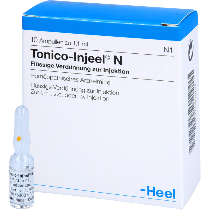 Tonico-Injeel N Inj.-Lsg., 10 pcs. Ampoules