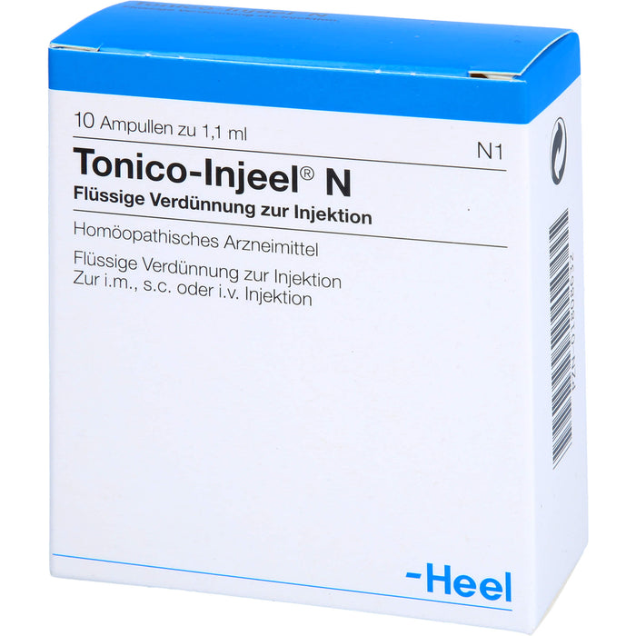 Tonico-Injeel N Inj.-Lsg., 10 pcs. Ampoules