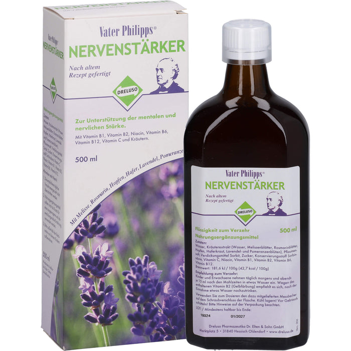 Vater Philipps Nervenstärker Flüssigkeit, 500 ml Lösung