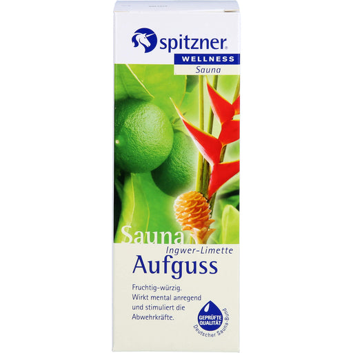 Spitzner Saunaaufguss Ingwer-Limette Wellness, 190 ml KON