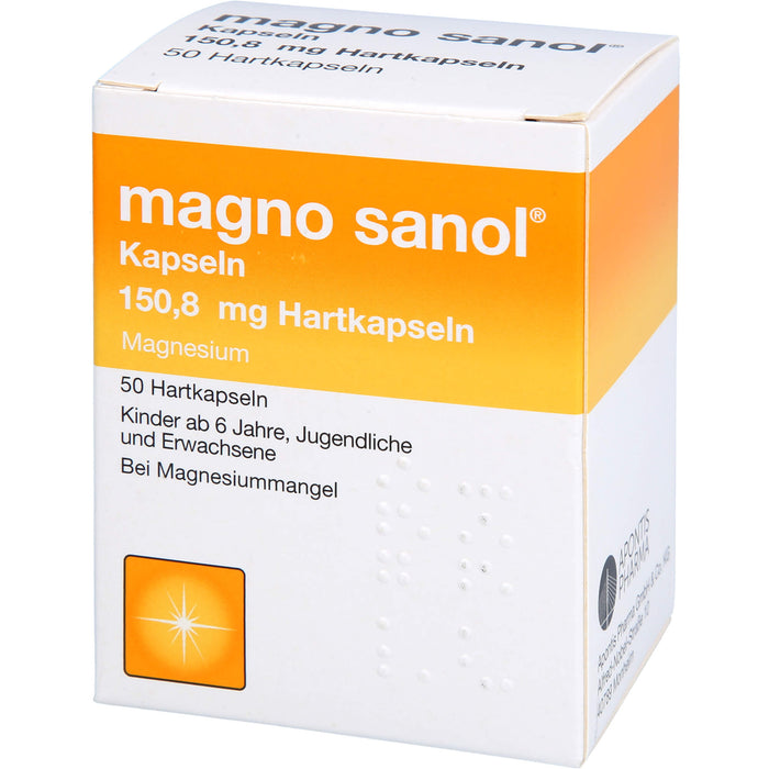 magno sanol Kapseln, 50 pc Capsules