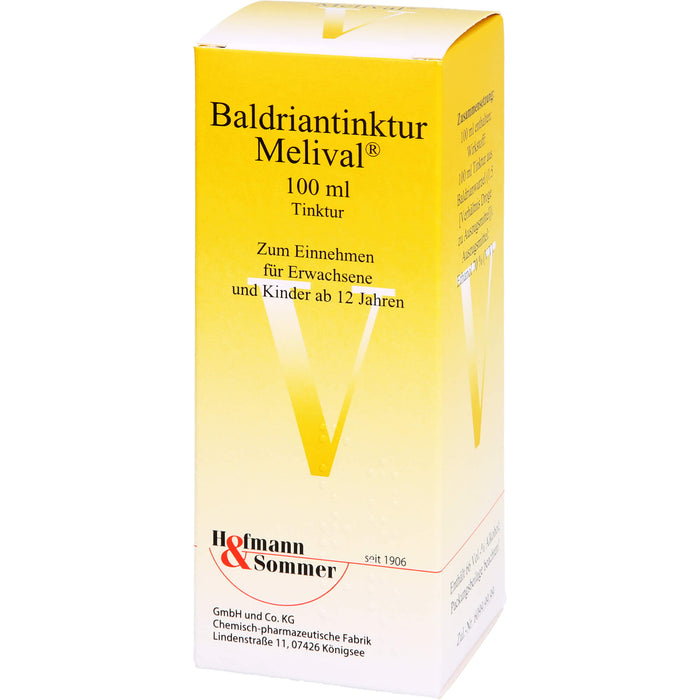 Baldriantinktur Melival, 100 ml Solution