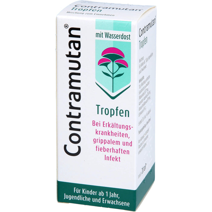Contramutan Tropfen bei Erkältungskrankheiten, 20 ml Mixture