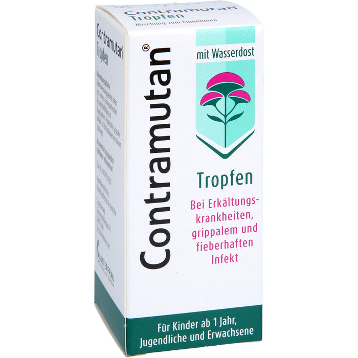 Contramutan Tropfen bei Erkältungskrankheiten, 20 ml Mixture