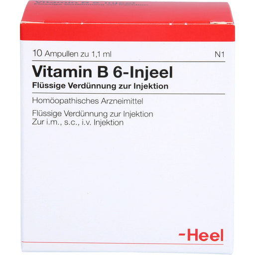 Vitamin B 6 Injeel Amp., 10 St. Ampullen