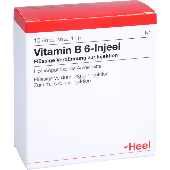 Vitamin B 6 Injeel Amp., 10 pc Ampoules