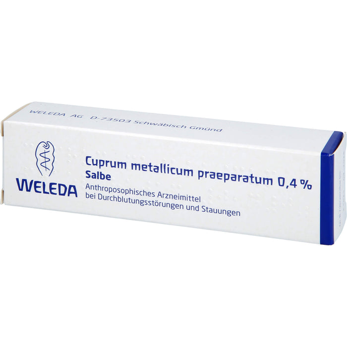 Cuprum metallicum praep. 0,4% WELEDA Salbe, 23 g Salbe