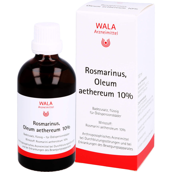 Rosmarinus Oleum aeth. 10% Wala, 100 ml Oil
