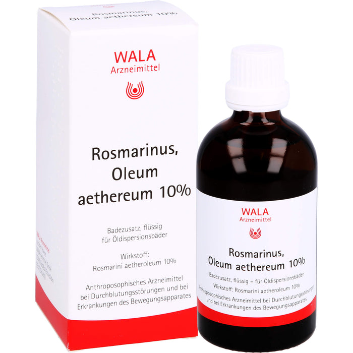 Rosmarinus Oleum aeth. 10% Wala, 100 ml Oil