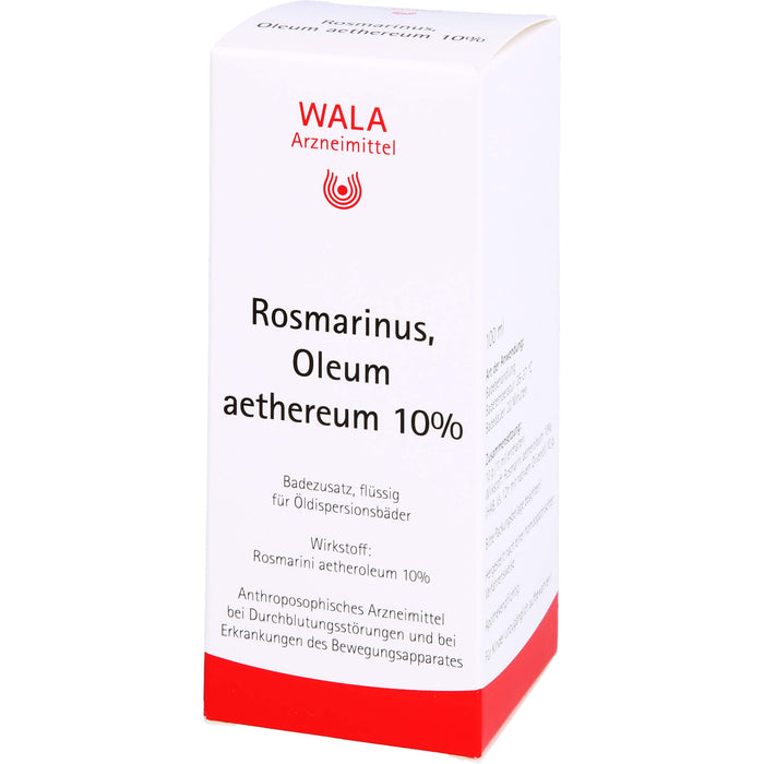 Rosmarinus Oleum aeth. 10% Wala, 100 ml Oil