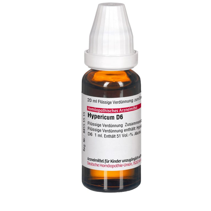 DHU Hypericum D6 Dilution, 20 ml Solution
