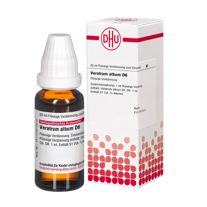 DHU Veratrum album D 6 Flüssige Verdünnung, 20 ml Solution