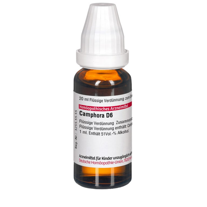 Camphora D6 DHU Dilution, 20 ml Solution