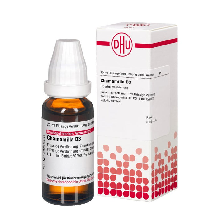 DHU Chamomilla D3 Dilution, 20 ml Solution