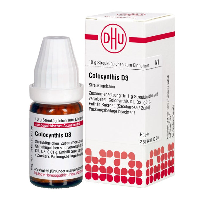 Colocynthis D3 DHU Globuli, 10 g Globules