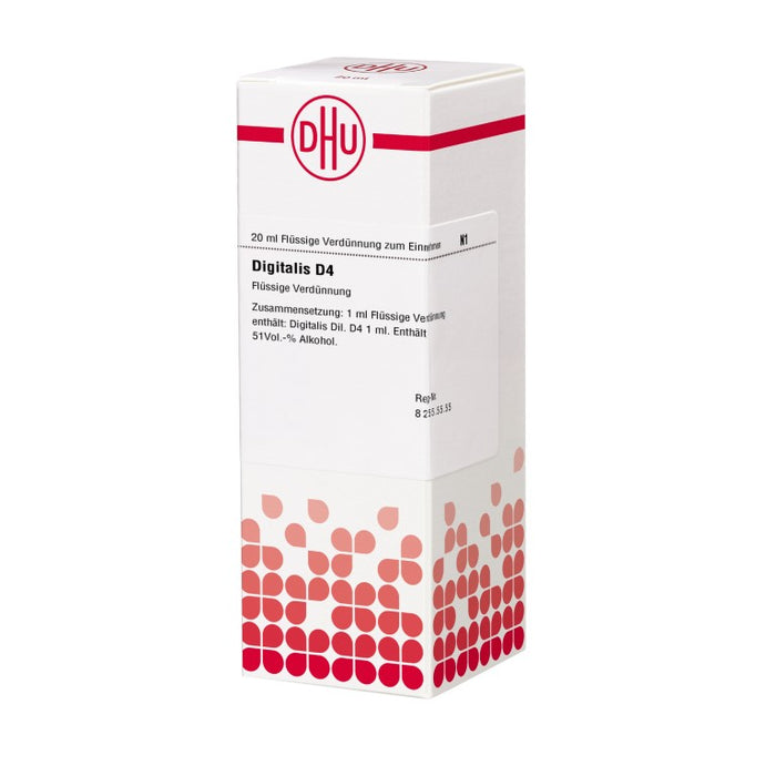 Digitalis D4 DHU Dilution, 20 ml Solution