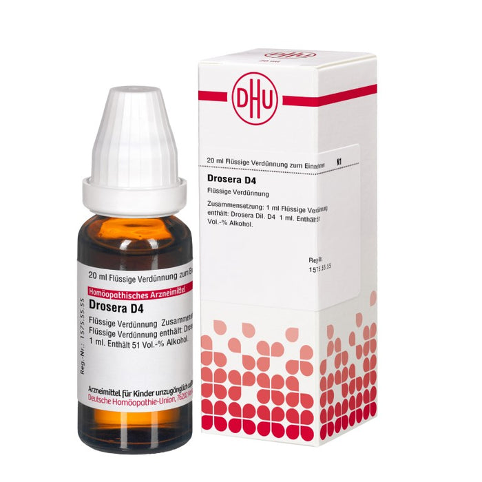 Drosera D4 DHU Dilution, 20 ml Solution