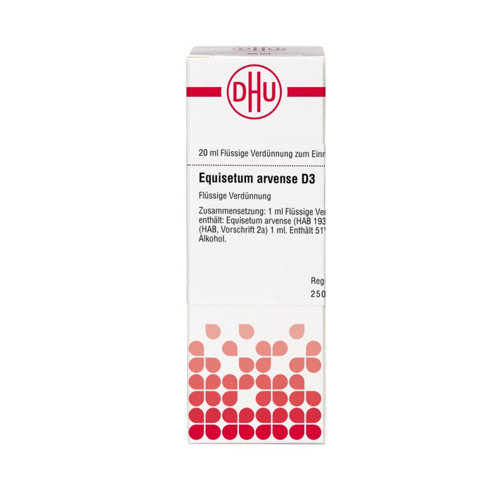 Equisetum arvense D3 DHU Dilution, 20 ml Lösung