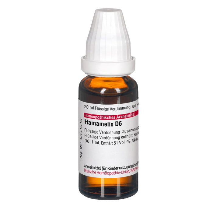 DHU Hamamelis D6 Dilution, 20 ml Solution