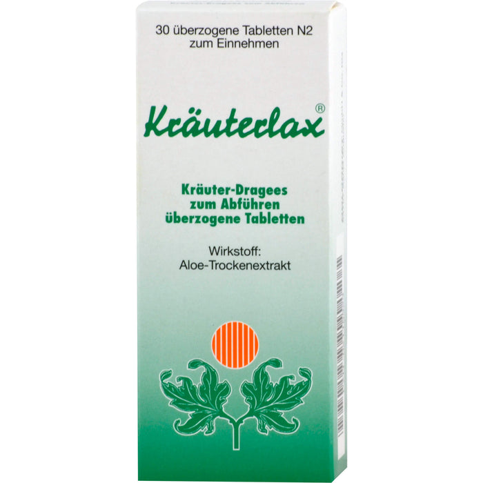 Kräuterlax Kräuter-Dragées zum Abführen, 30 pc Tablettes