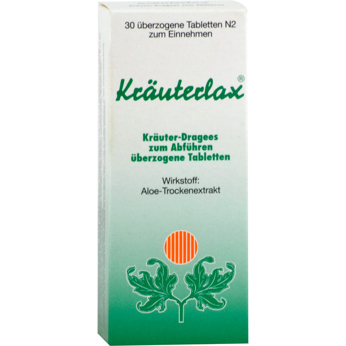 Kräuterlax Kräuter-Dragées zum Abführen, 30 pc Tablettes