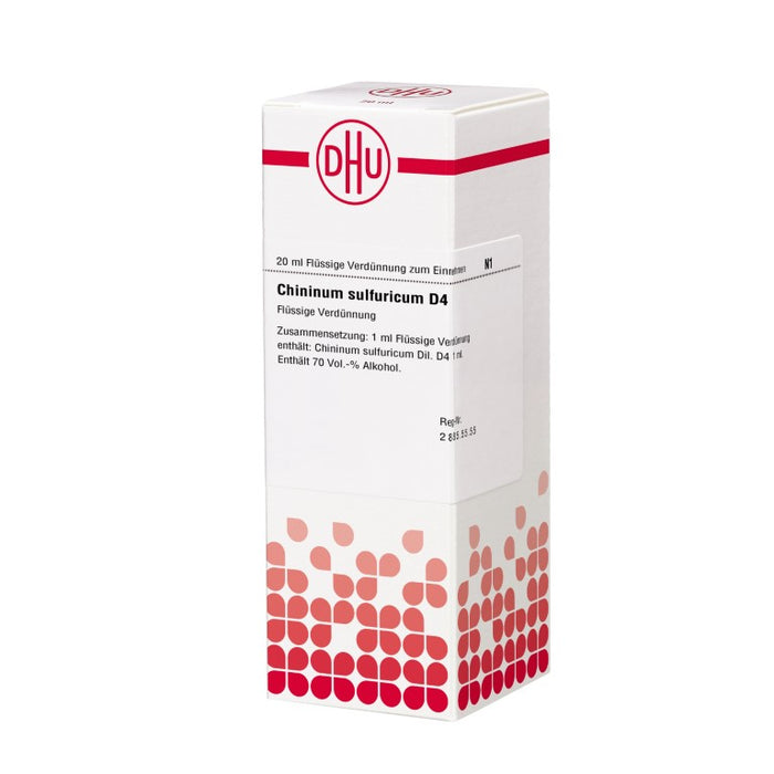 Chininum sulfuricum D4 DHU Dilution, 20 ml Solution