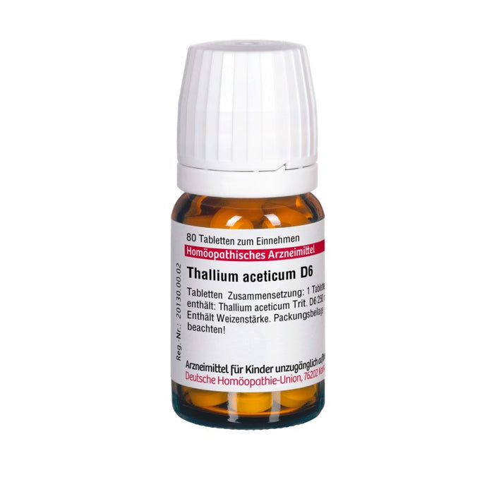Thallium aceticum D6 DHU Tabletten, 80 pc Tablettes
