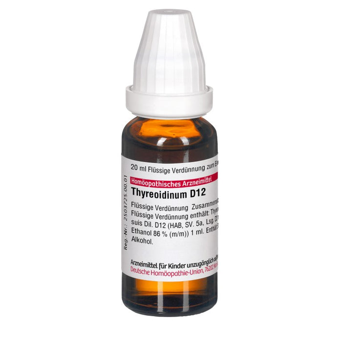 Thyreoidinum D12 DHU Dilution, 20 ml Solution