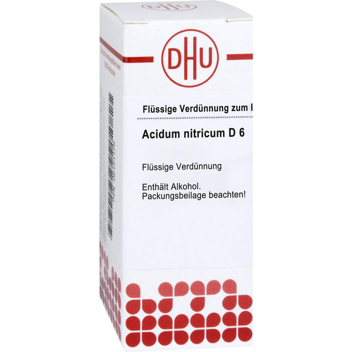 DHU Acidum nitricum D6 Dilution, 20 ml Solution