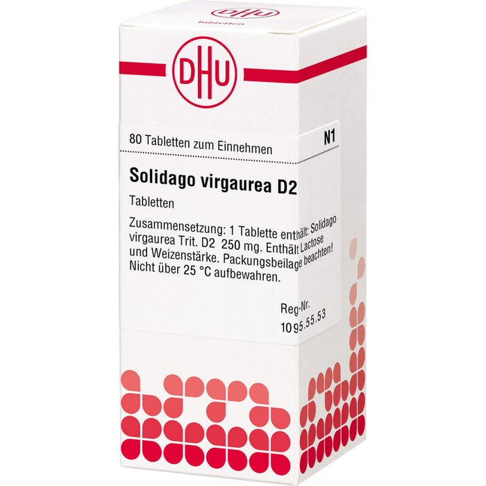 Solidago virgaurea D2 DHU Tabletten, 80 pcs. Tablets
