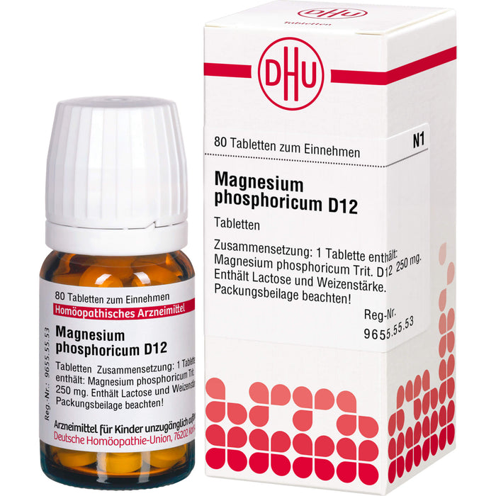 Magnesium phosphoricum D12 DHU Tabletten, 80 pcs. Tablets