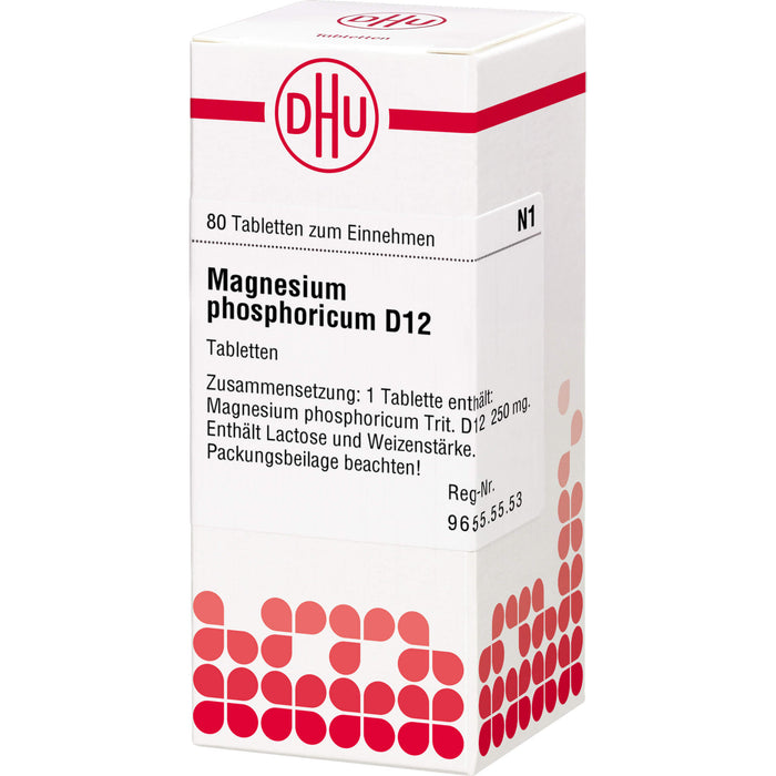 Magnesium phosphoricum D12 DHU Tabletten, 80 pcs. Tablets