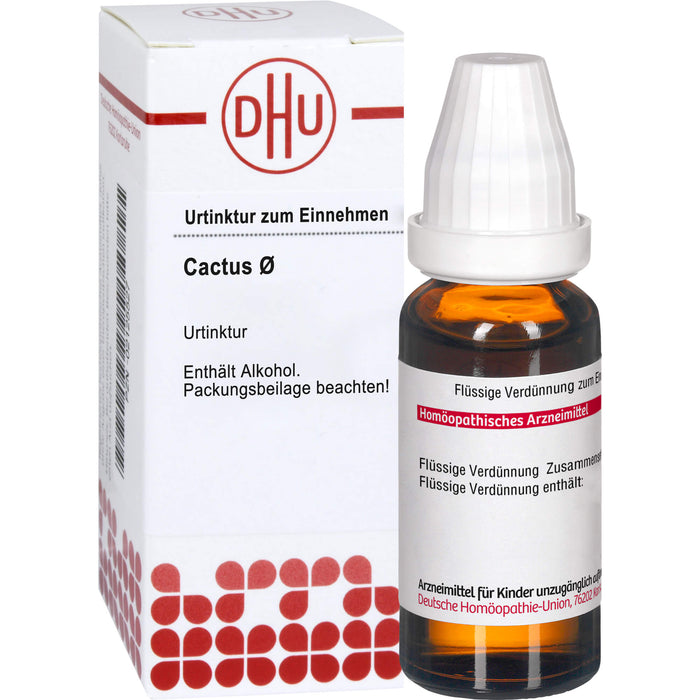 DHU Cactus Ø Urtinktur, 20 ml Solution