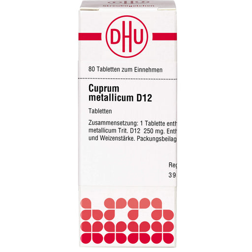 Cuprum metallicum D12 DHU Tabletten, 80 St. Tabletten