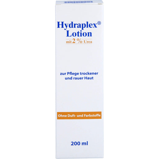 Hydraplex Lotion mit 2% Urea bei trockener und rauer Haut, 200 ml Lotion