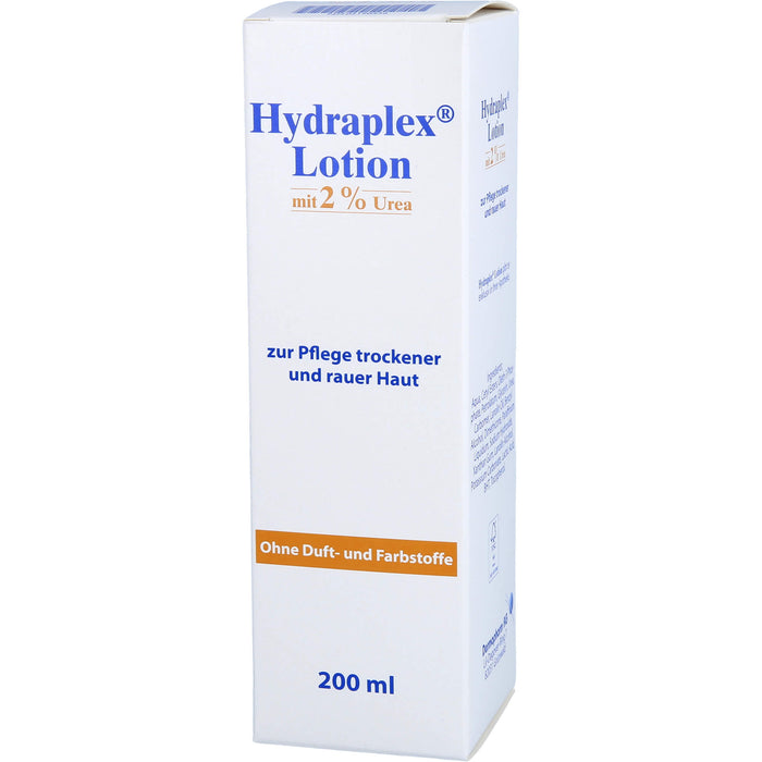 Hydraplex Lotion mit 2% Urea bei trockener und rauer Haut, 200 ml Lotion
