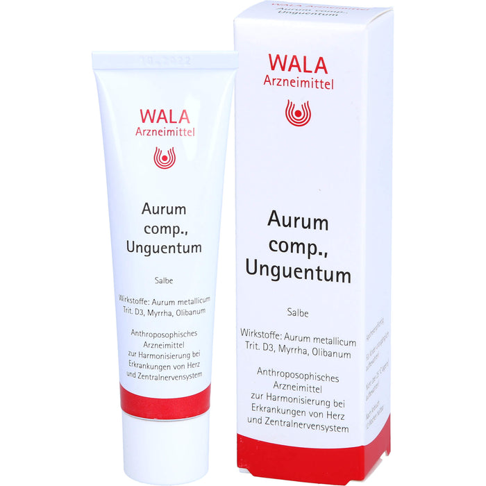 Aurum comp., Unguentum Wala Salbe, 30 g Onguent