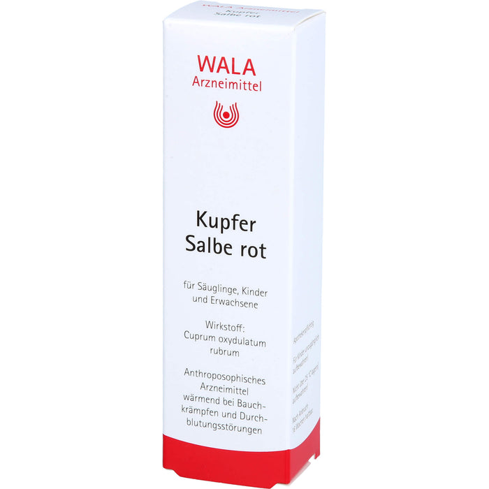 WALA Kupfer Salbe rot, 30 g Onguent