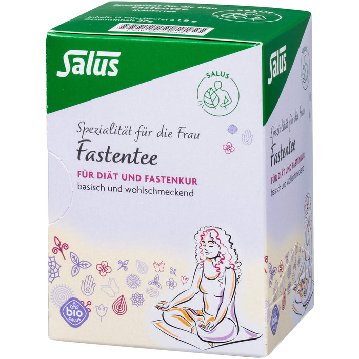 Salus Fastentee Basische Kräutertee-Mischung, 15 pcs. Filter bag