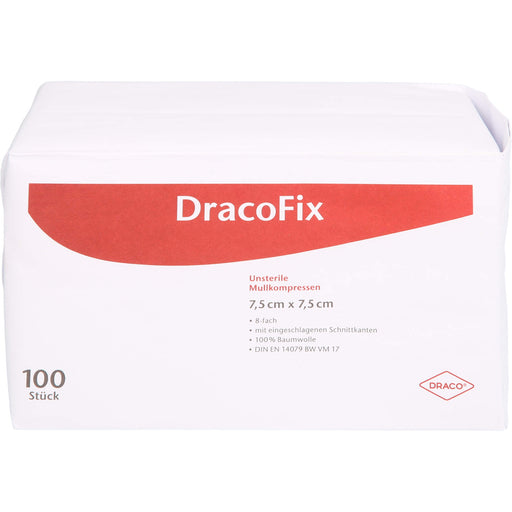 DRACOFIX OP KOM unsteril 7,5X7,5 8fach, 100 St. Kompressen