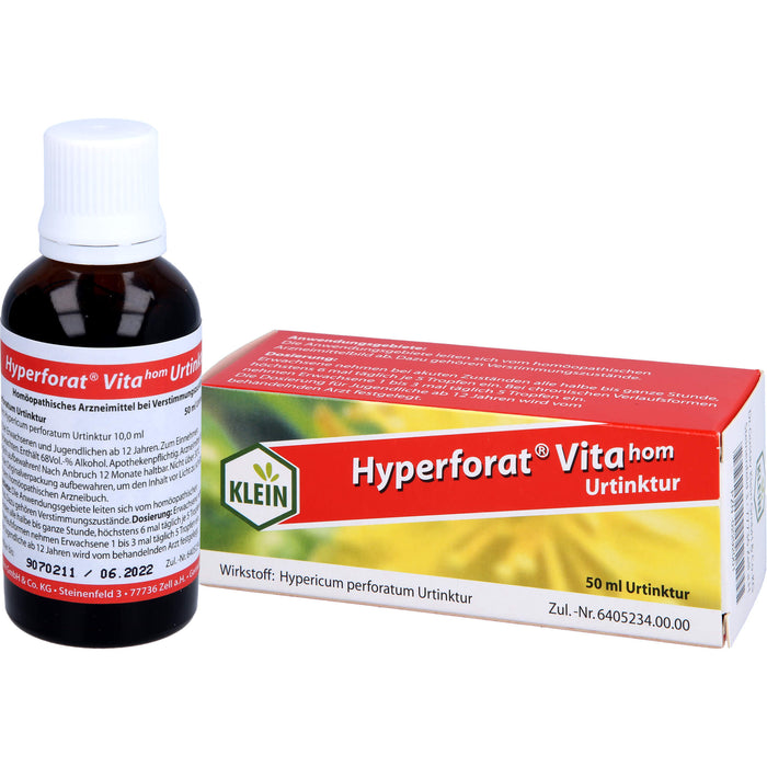 Hyperforat Vitahom Urtinktur, 50 ml Lösung
