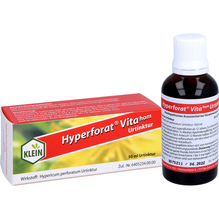 Hyperforat Vitahom Urtinktur, 50 ml Lösung